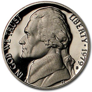 1979-S Jefferson Nickel Type-II Gem Proof 1979-S Jefferson Nickel Type-II Gem Proof